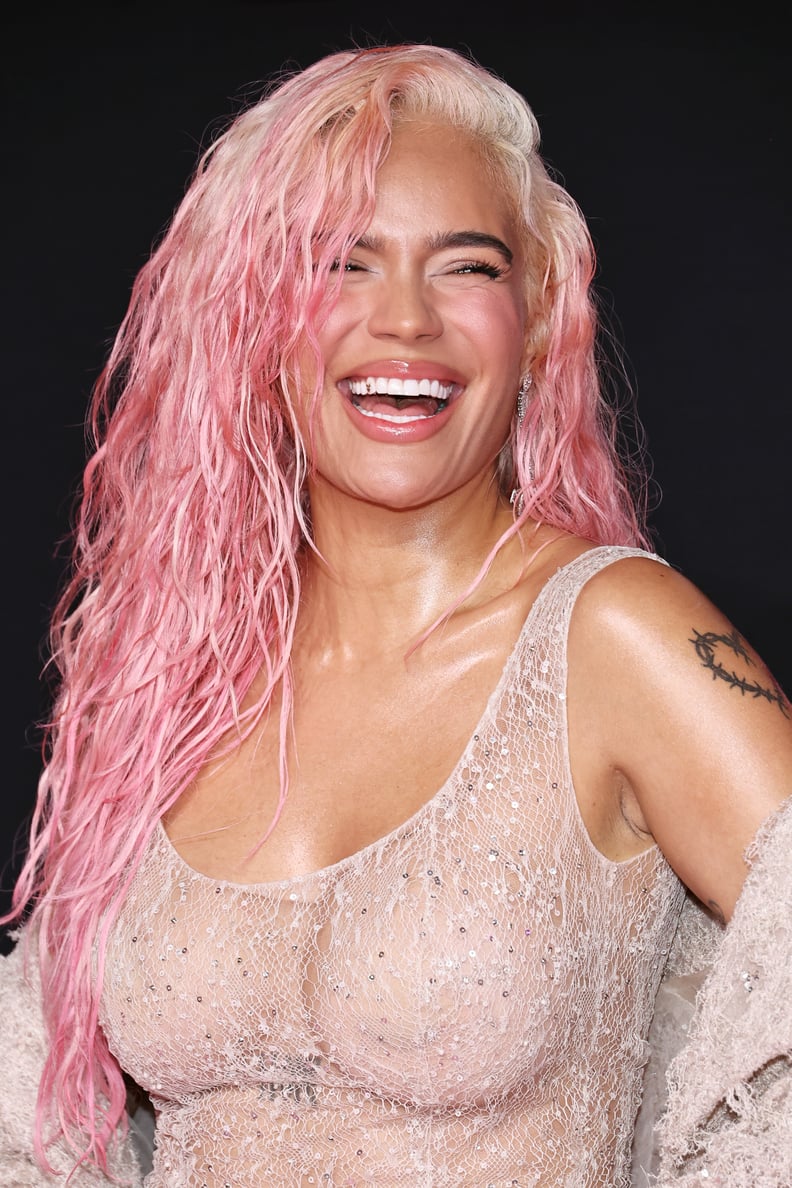 Karol G's Ombré Pink Hair at the 2023 MTV VMAs