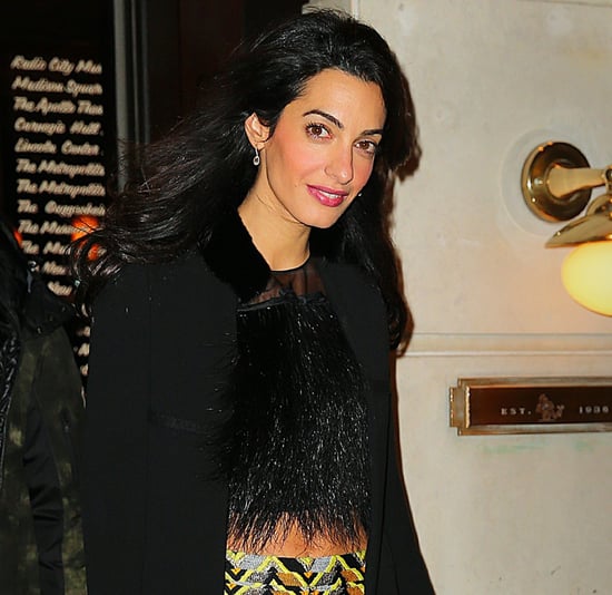 Amal Clooney Out to Dinner March 2015 | Pictures