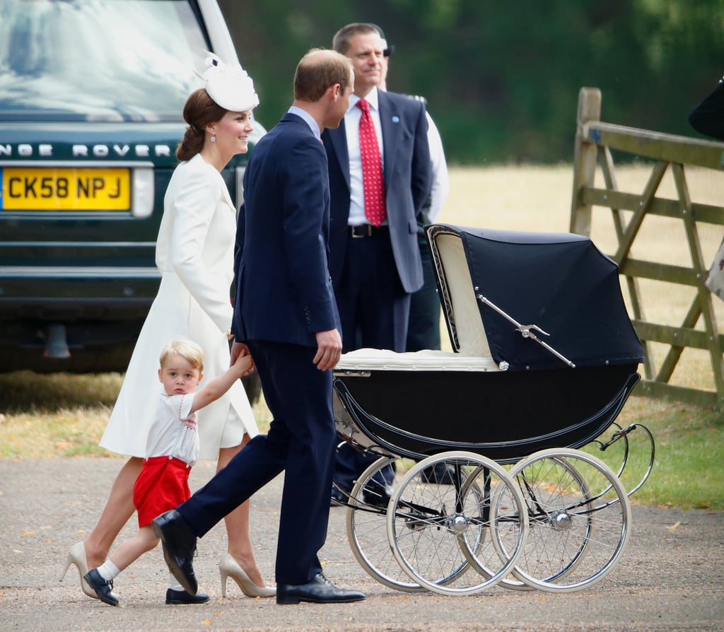 Prince George's Outfit at Princess Charlotte's Christening