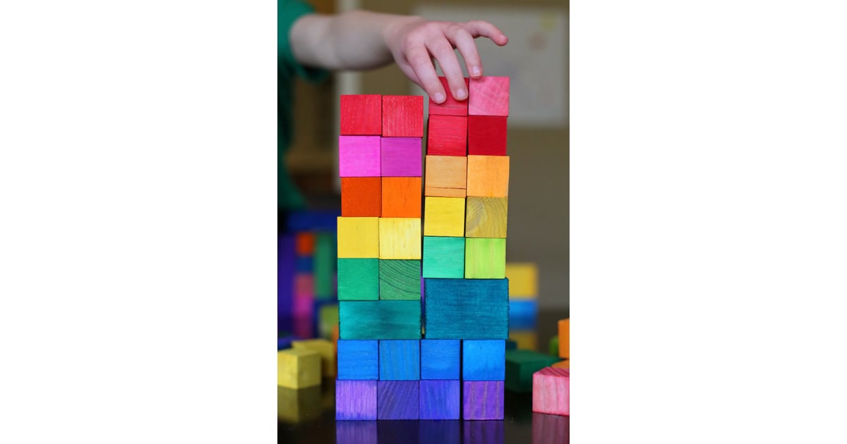 Dyed Wooden Blocks DIY Gifts For Kids POPSUGAR Family Photo 15
