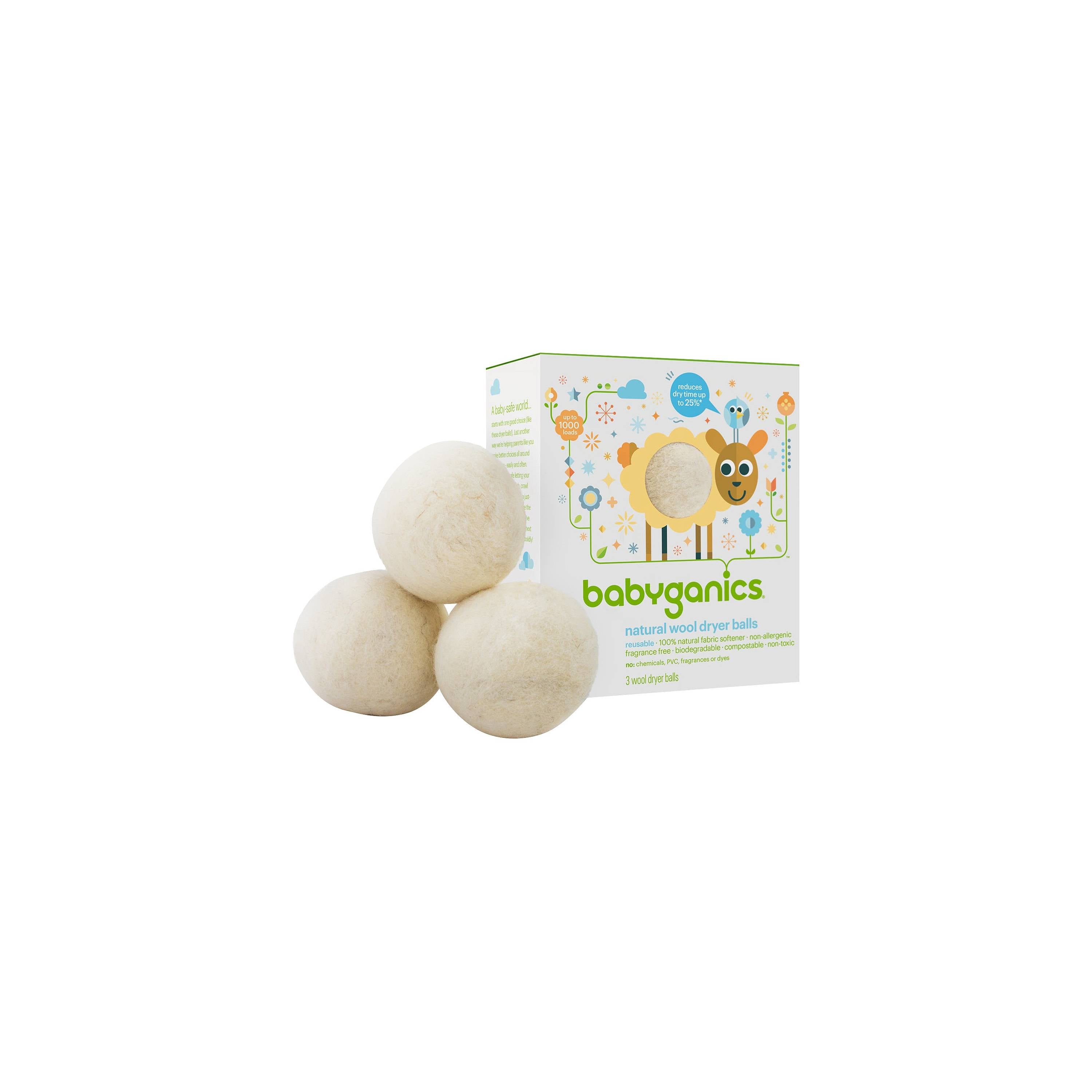 Babyganics shop dryer balls
