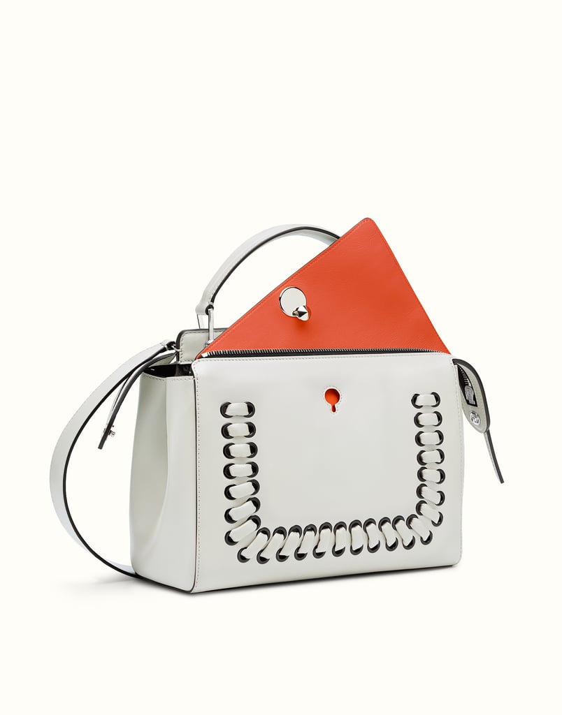 "I’ve been eyeing Fendi's Fashion Show Dotcom bag ($2,900) in the crisp white shade since Fashion Month, when I spotted it on the arms of Alessandra Ambrosio and Lindsey Wixson. It’s the perfect light shade for the Summer." — Sarah Wasilak, assistant editor, Fashion
