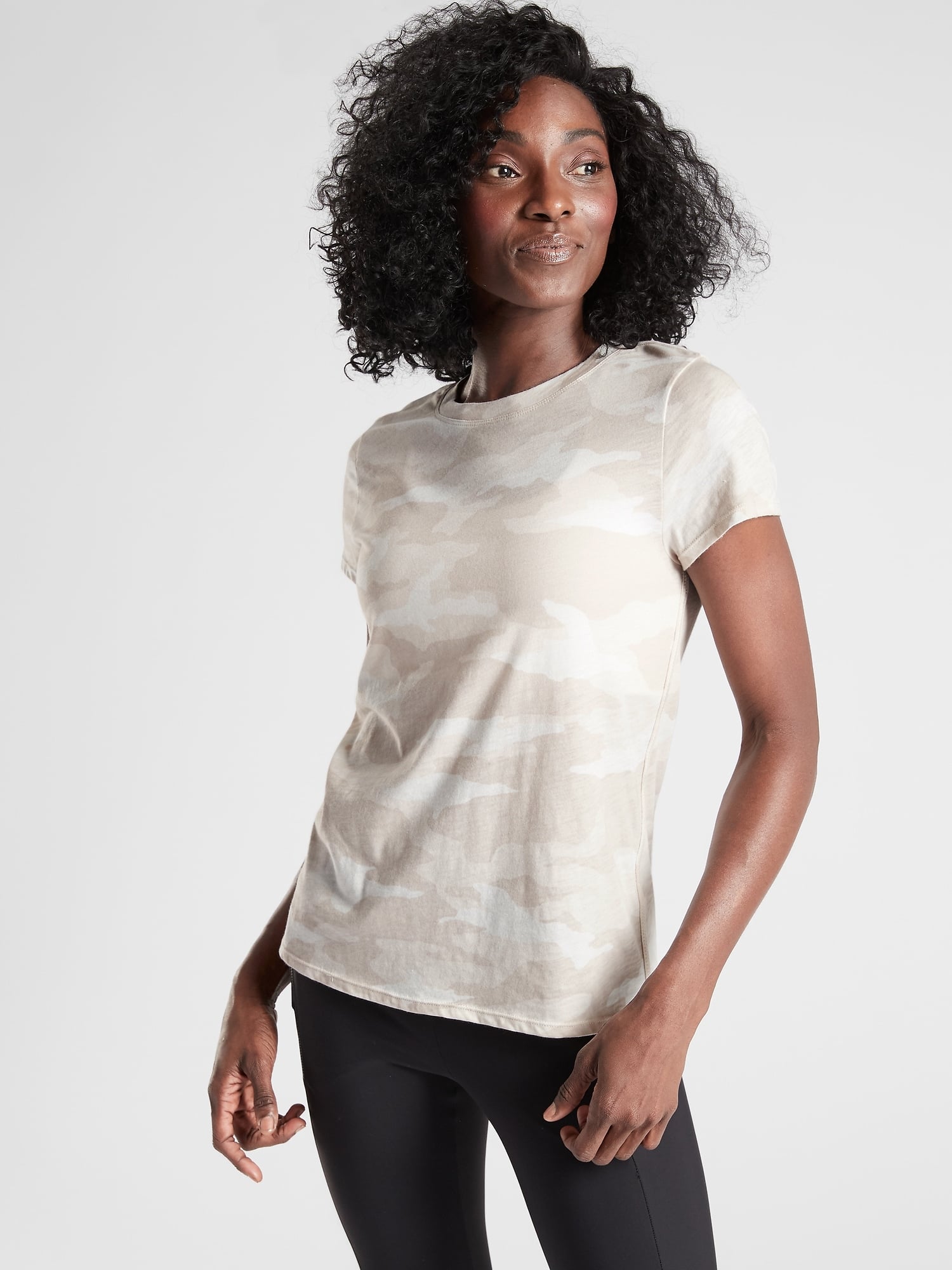 athleta camo sweater