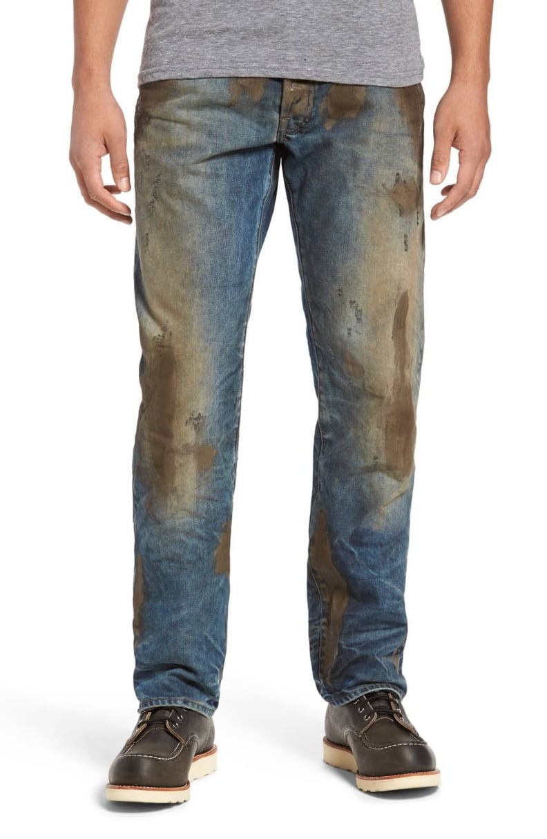 PRPS's Mud Splattered Jeans