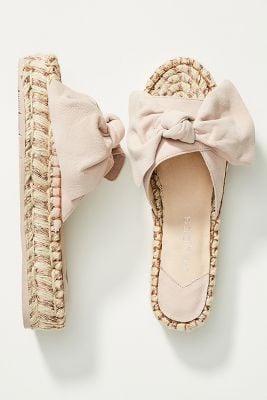 J/Slides Bow Espadrille Slides