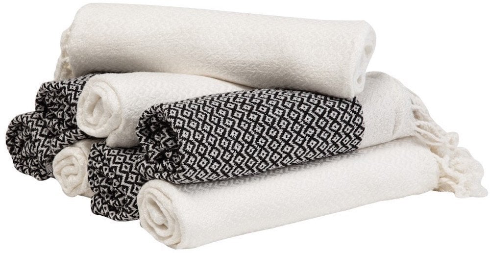 Set of 8 Turkish Gym Towels ($32)