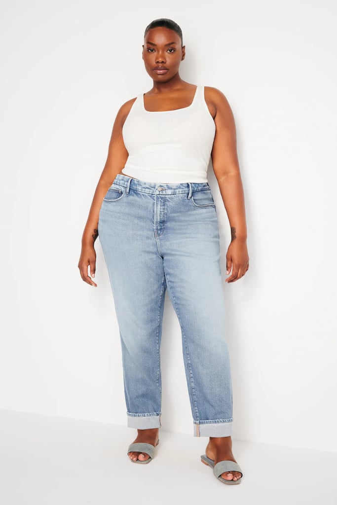 Good American The Weekender Jeans in Indigo