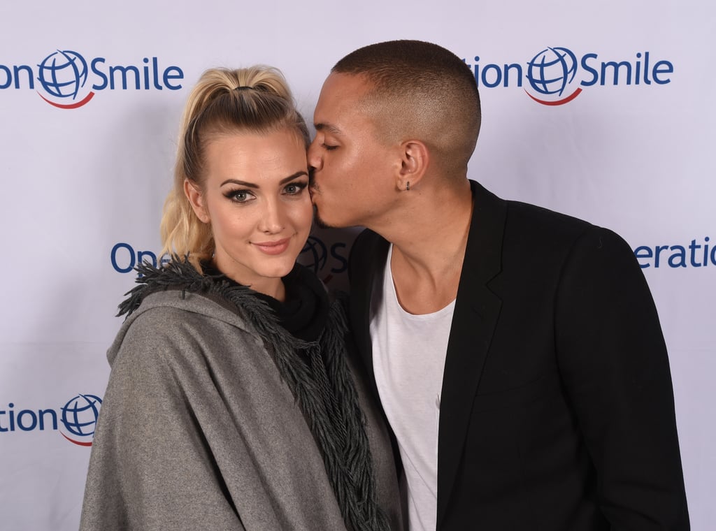 Ashlee Simpson and Evan Ross at Operation Smile's Ski Event