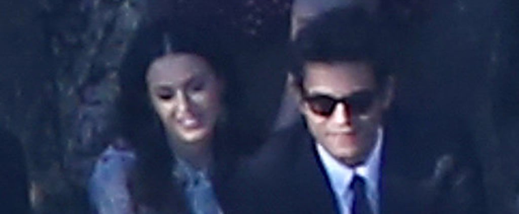 Katy Perry and John Mayer Attend Allison Williams's Wedding