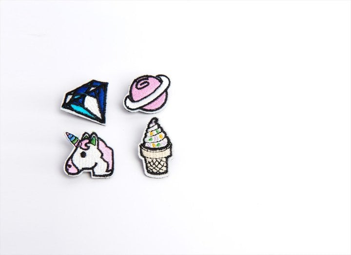 Garage 4 Pack Unicorn and Diamond Patch Set ($8)