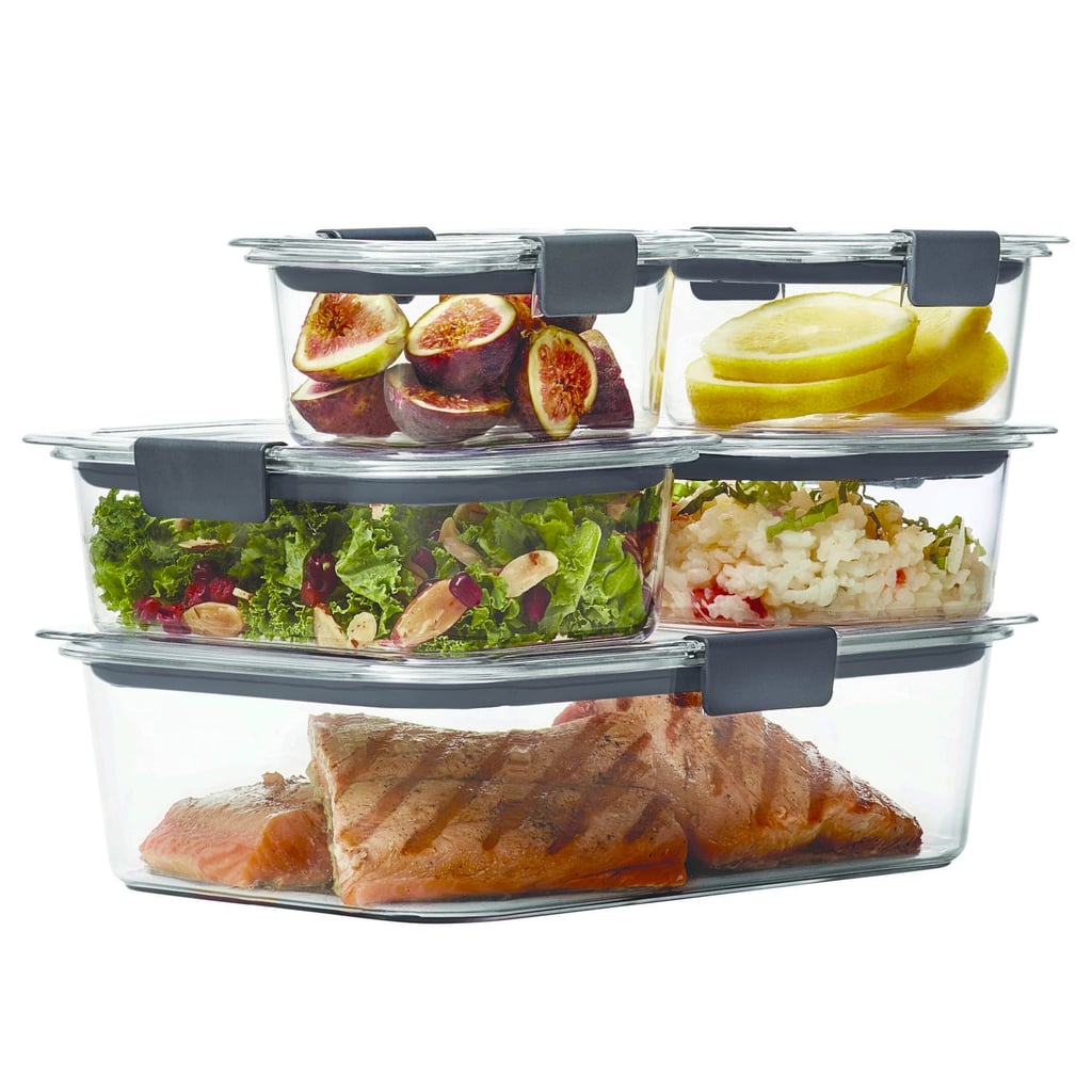 Rubbermaid 10pc Brilliance Leak Proof Food Storage Containers The