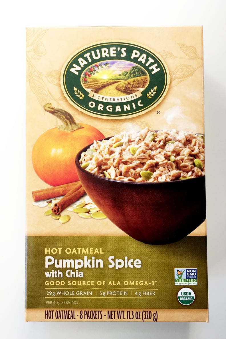 Nature’s Path Pumpkin Spice Hot Oatmeal With Chia