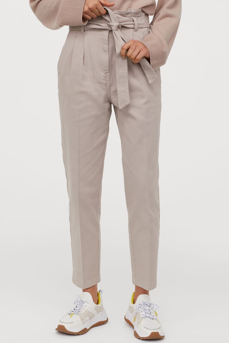 H&M Paperbag Pants Most Comfortable and Flattering Pants For Women
