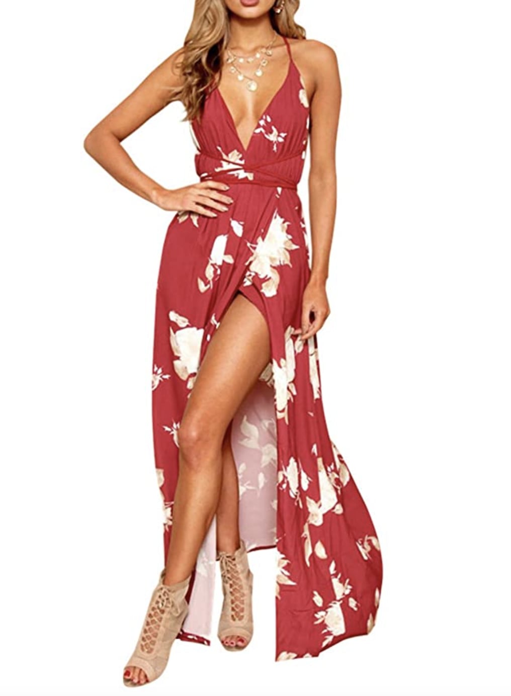 backless beach dress