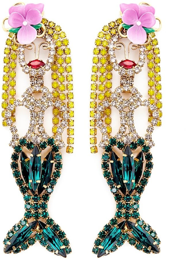 Elizabeth Cole Mermaid Earrings