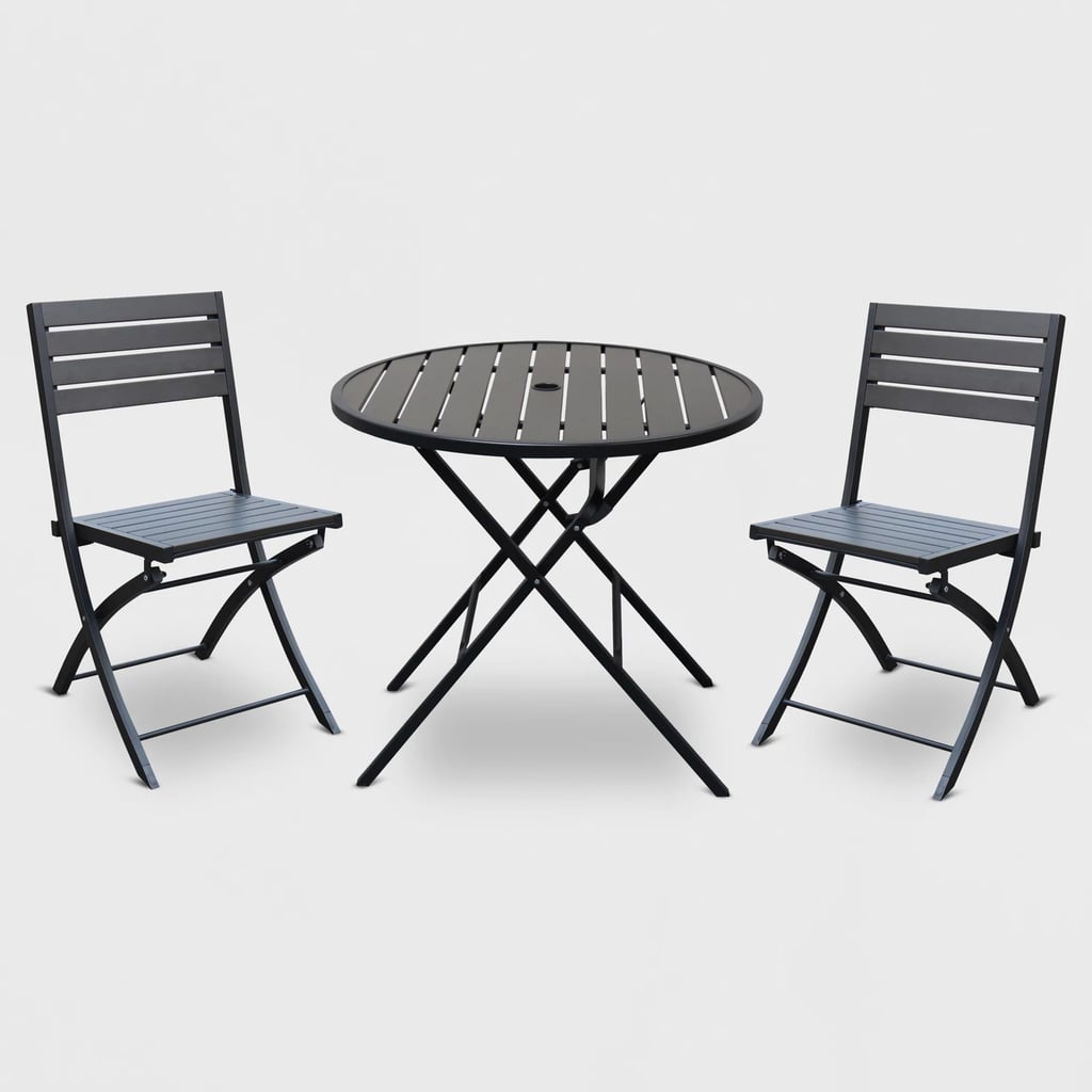 Bryant Faux-Wood Patio Bistro Set