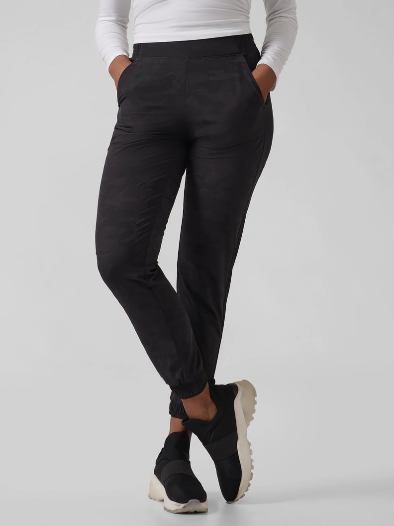 Athletic Works USA athleta F/L Full length Black Slim High-waisted  High-rise Tight Pocket Joggers Pants Sweatpants Sweat pants Exercise Gym  Training Pants size equal to adidas ua S - lululemon 6, Women's