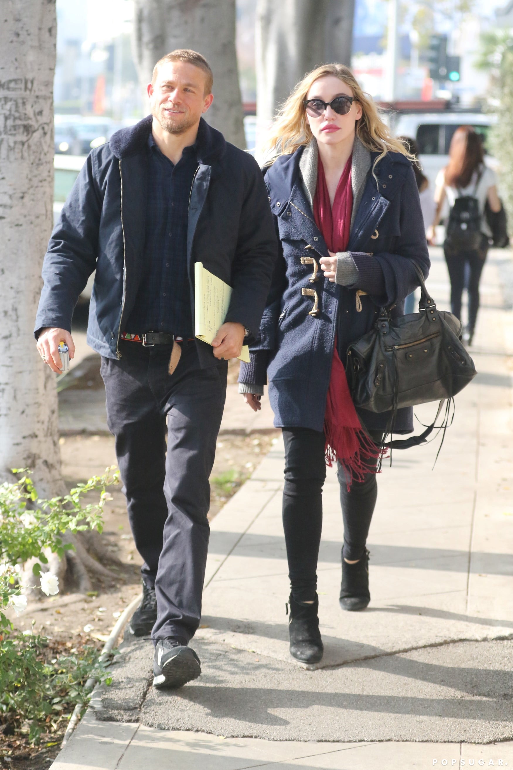 Charlie Hunnam And Morgana Mcnelis Out In La December 2016 Popsugar Celebrity Charlie hunnam once admitted to ghosting his girlfriend of over ten years fourteen years morgana mcnelis while shooting the lost city of z, because. charlie hunnam and morgana mcnelis out