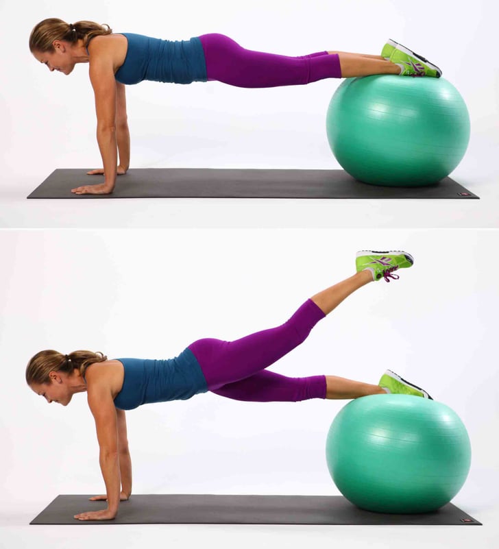Plank With Leg Lift Best Exercises For a Bigger Butt POPSUGAR