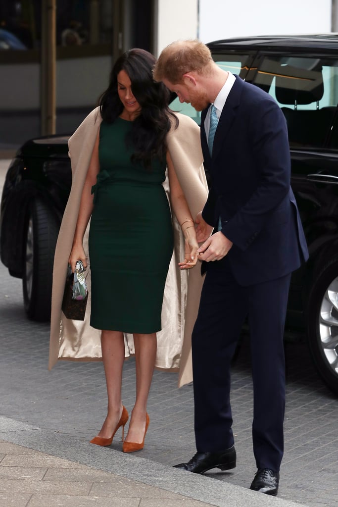 Meghan Markle Rewears Her Green Engagement Dress