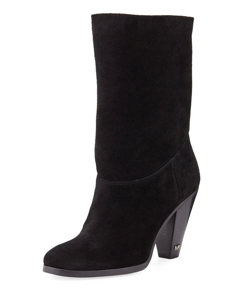 Michael Kors Diva Suede Mid-Calf Boots