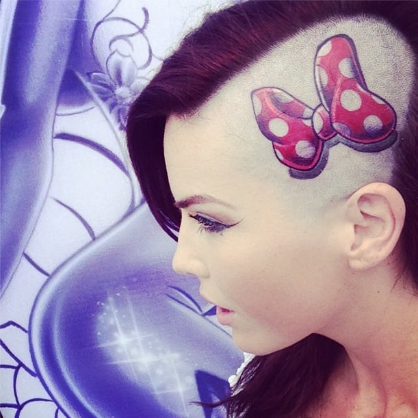 Permanent Minnie Hair Bow 19 Disney Inspired Tattoos That Are