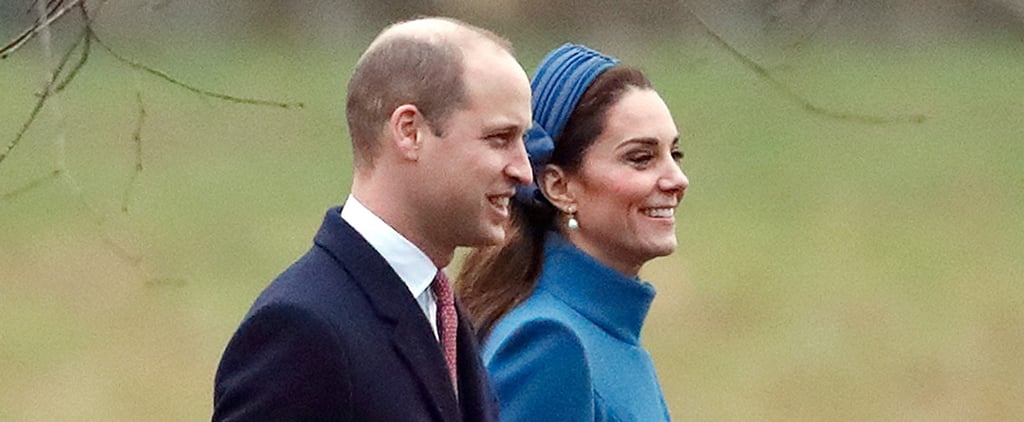Prince William and Kate Middleton at Church Jan. 2019