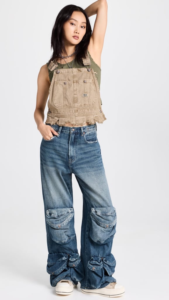 R13 Multi Pockets Utility Jeans