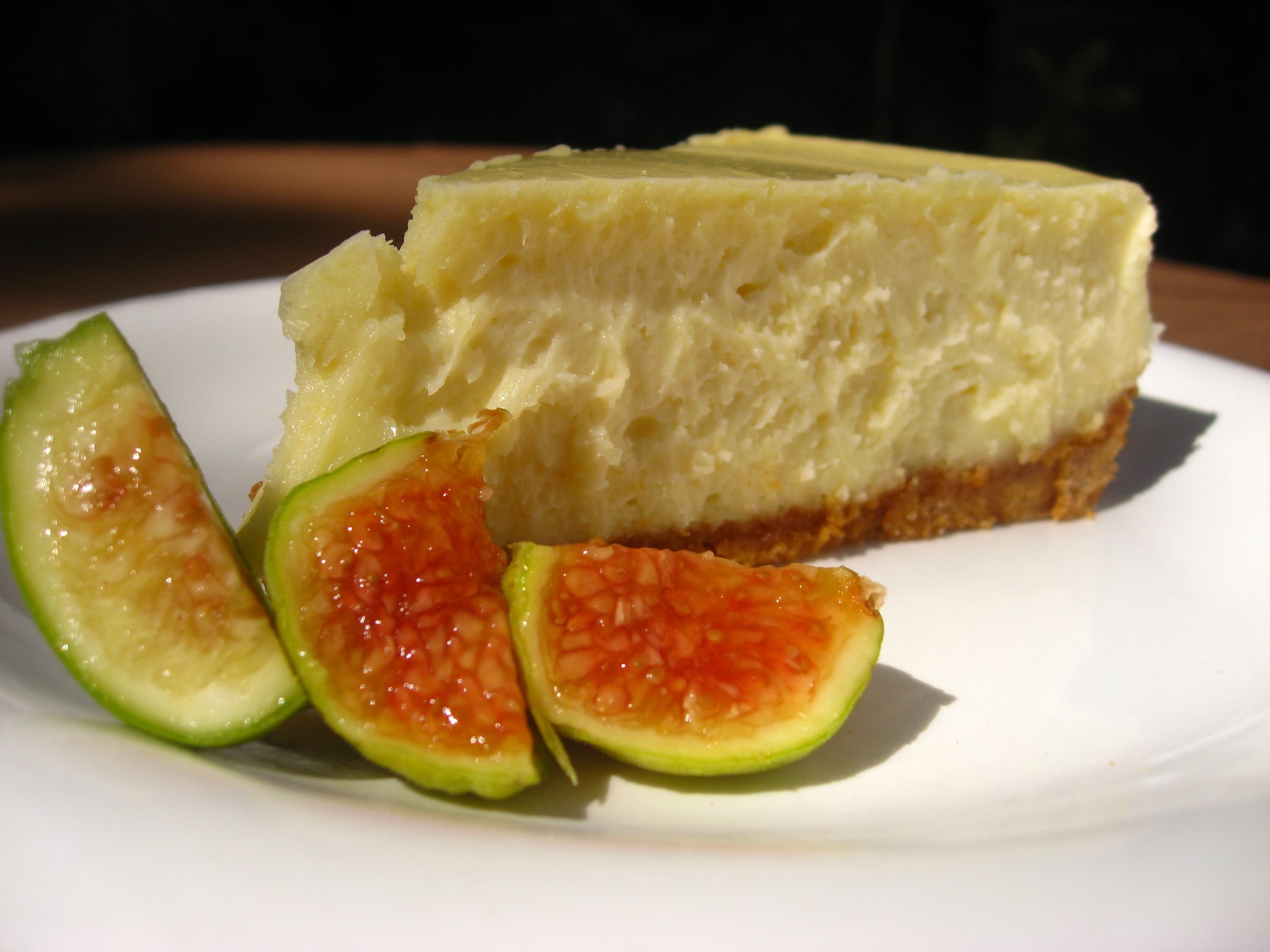 52 Weeks of Baking Lemon Goat Cheese Cheesecake POPSUGAR Food