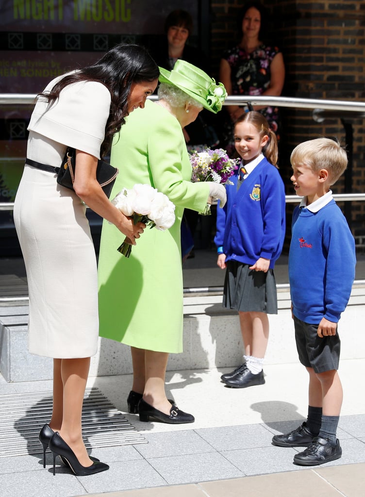 Meghan Markle and Queen Elizabeth II Pictures