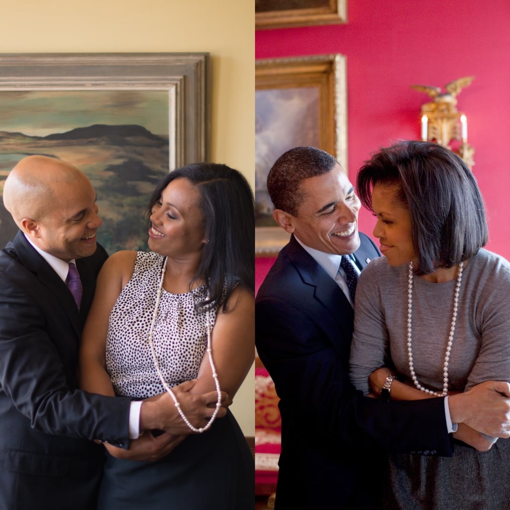 Couple Re-creates Obama Photos For Engagement Shoot