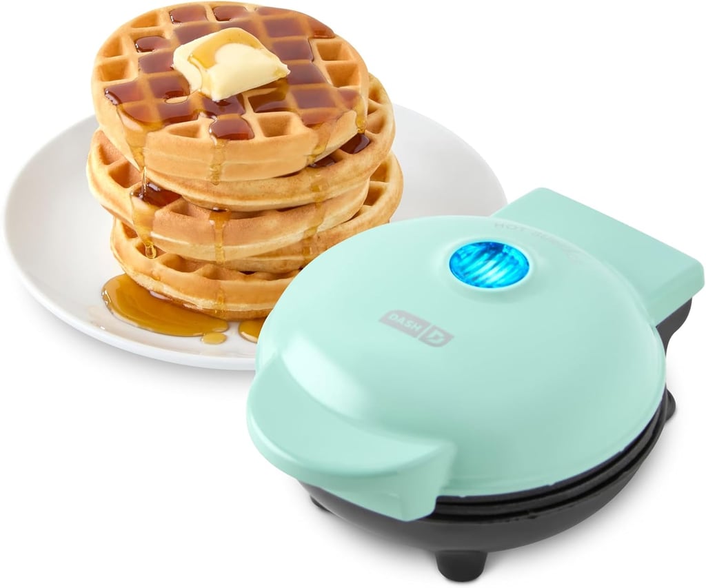 DASH Mini Waffle Maker ($10, originally $11)
If there's one gift that'll charm every breakfast lover in the room, it's this mini waffle maker. It's quick, fun, and wildly addictive once you start cooking with it.