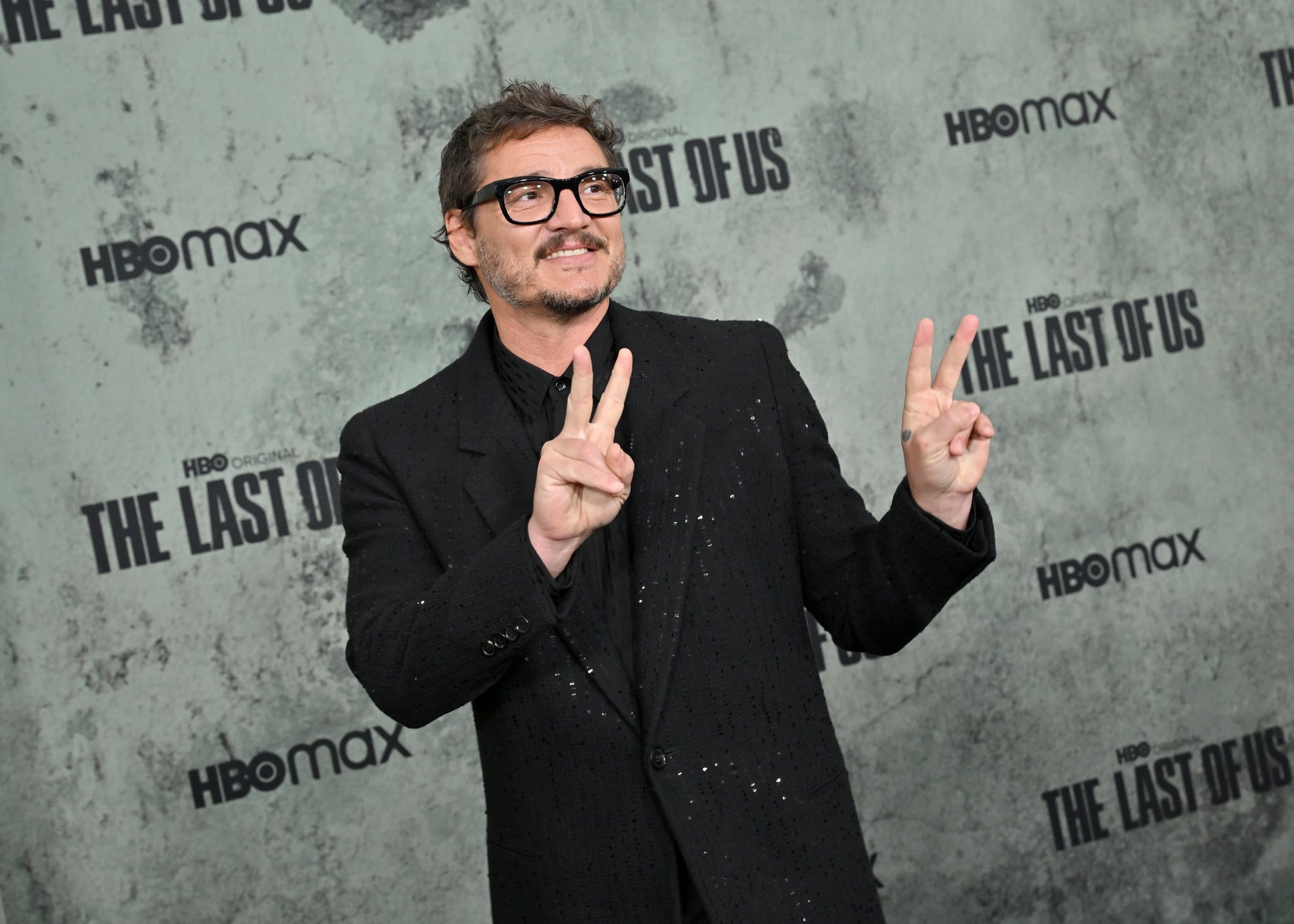 Pedro Pascal at the last of us premiere