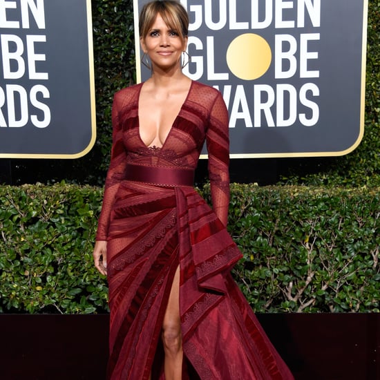 Halle Berry Dress at the Golden Globes 2019