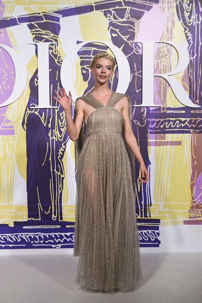 Anya Taylor-Joy Stuns in Dior Gown at the Dior Cruise Show