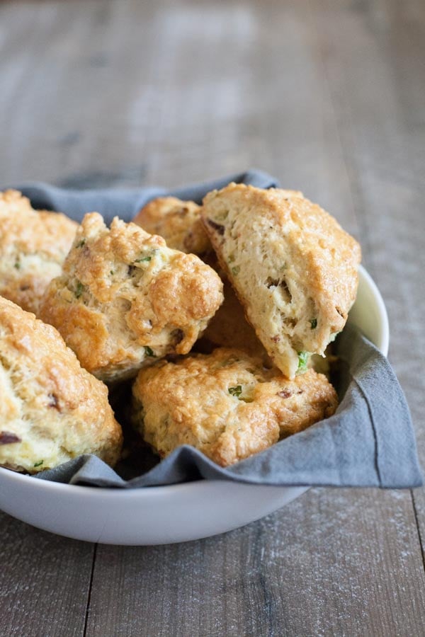 Savoury Scones With Gruyère and Bacon