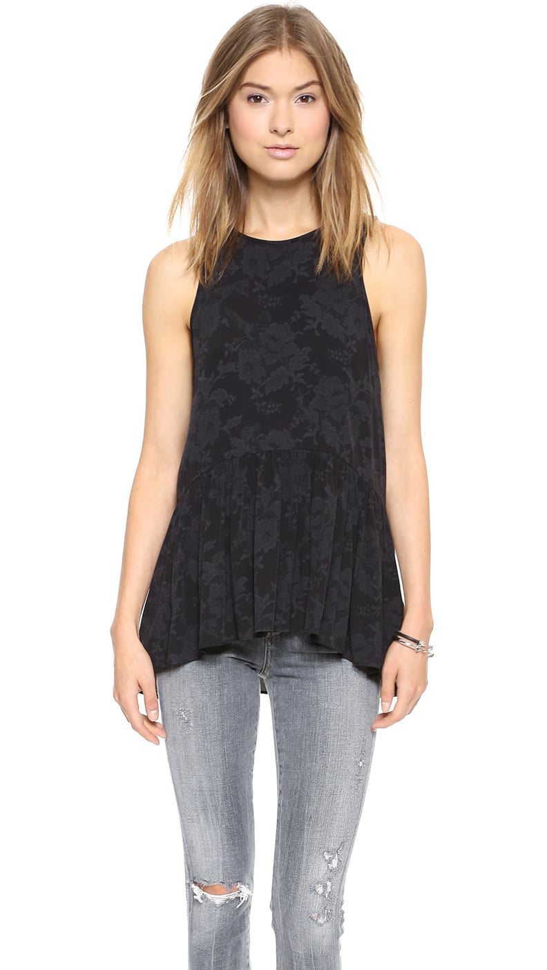 Tibi Tapestry Top