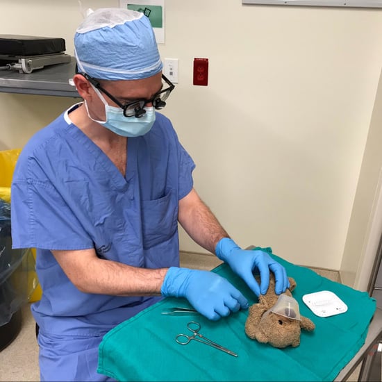 Surgeon Operates on Teddy Bear For Young Patient