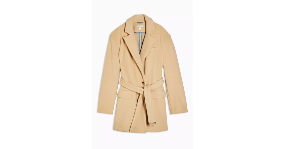 Topshop Buttermilk Oversized Dad Coat | Winter Coat and Jacket Trends ...