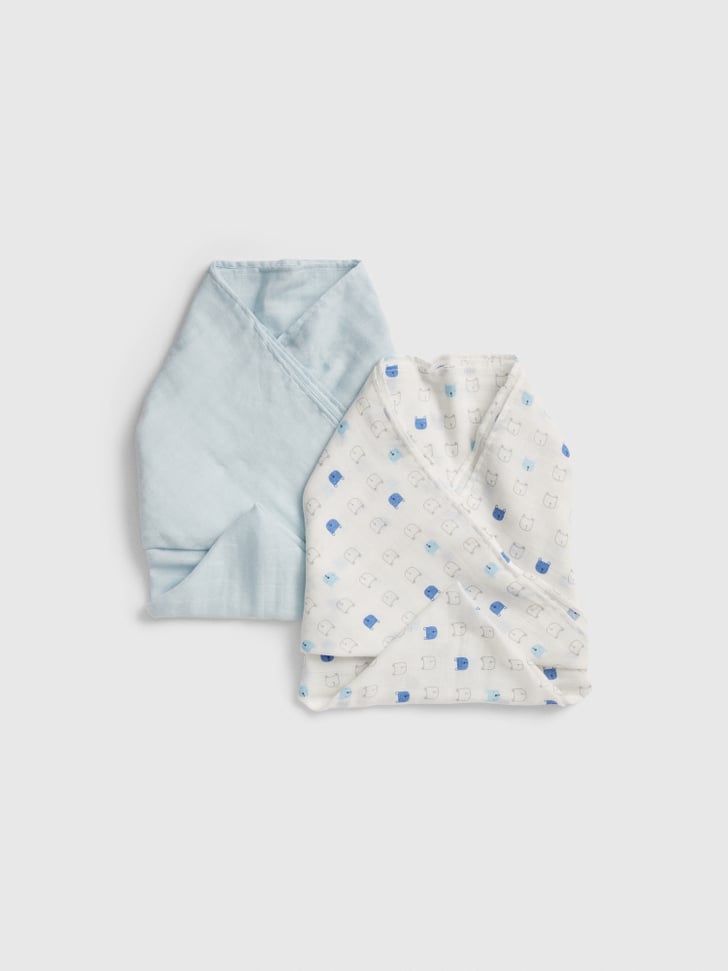 Gap Baby Favorite Swaddle Blanket (2Pack) Baby Gifts Under 50 From