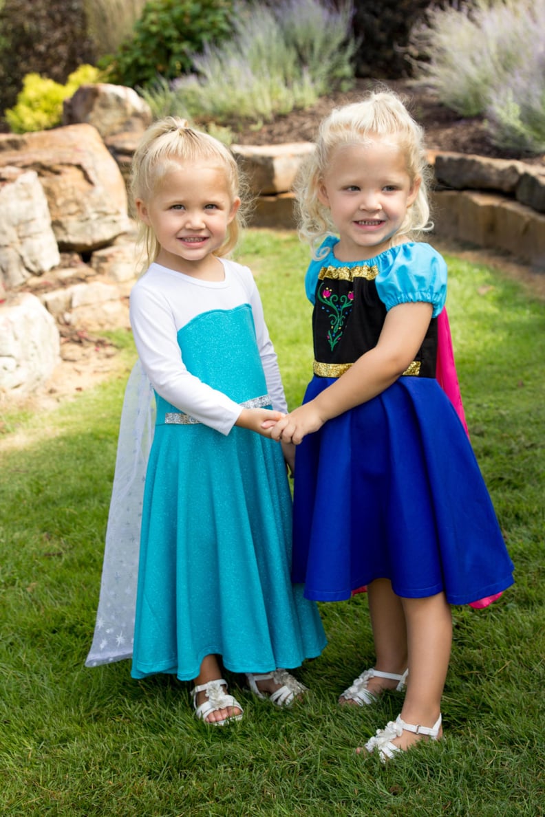 Elsa and Anna Frozen Costumes