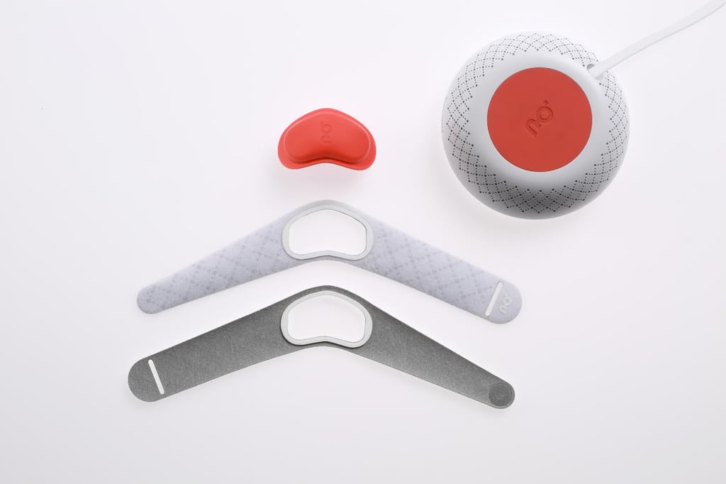 The smart sensor itself is made of silicone and shaped to not be a choking hazard.
Source: Sproutling
