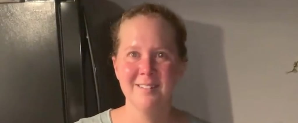 Amy Schumer's Post-Childcare Kitchen Video Is So Relatable