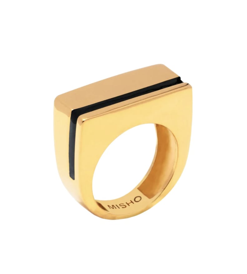 Misho Bauhaus Model 4 Enamel Ring