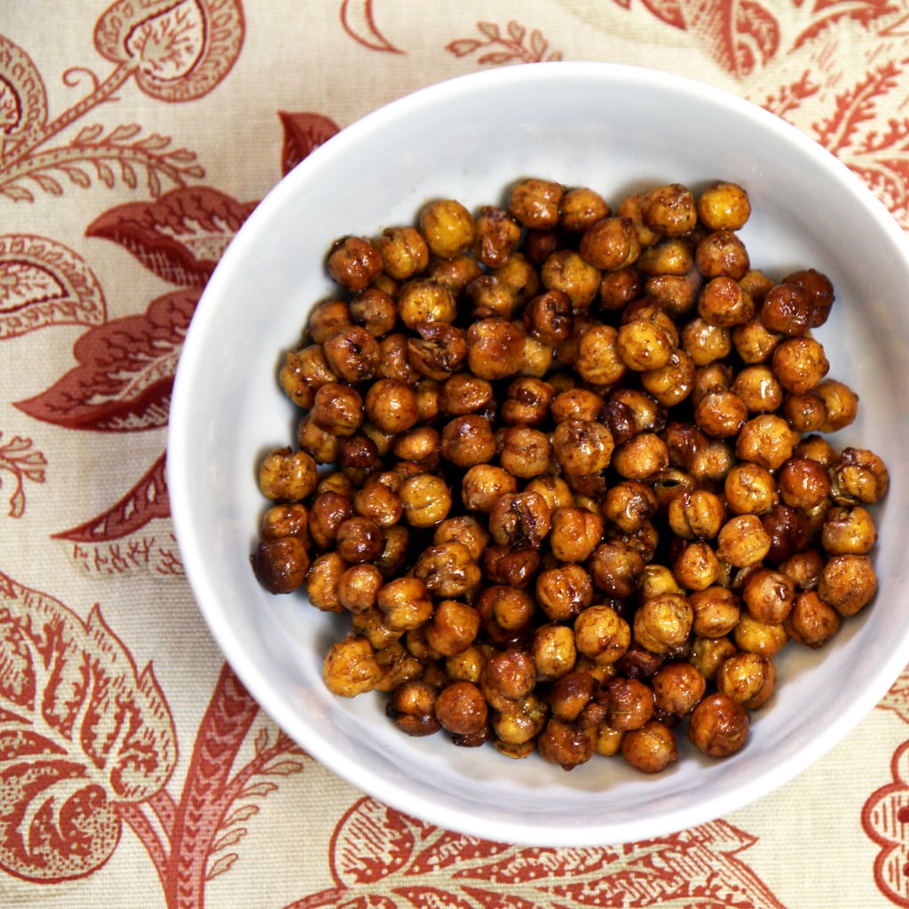 Roasted Honey Cinnamon Chickpeas Healthy Potluck Recipes POPSUGAR