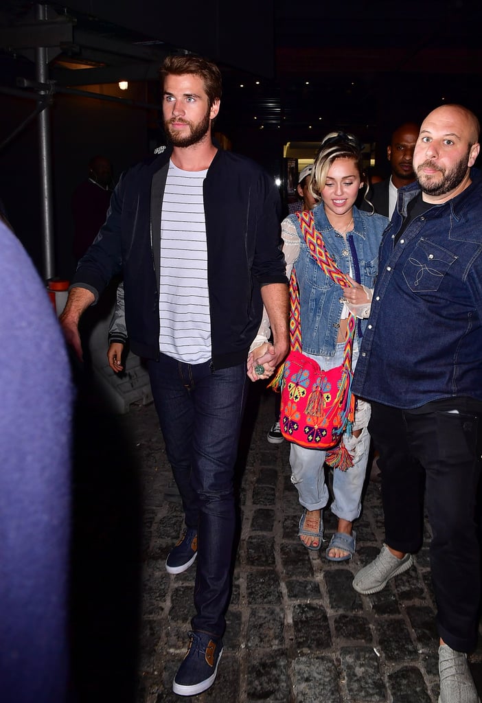 Miley Cyrus and Liam Hemsworth Out in NYC September 2016