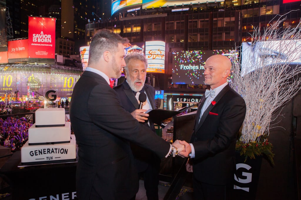 Same-Sex Wedding in Times Square on New Year's Eve