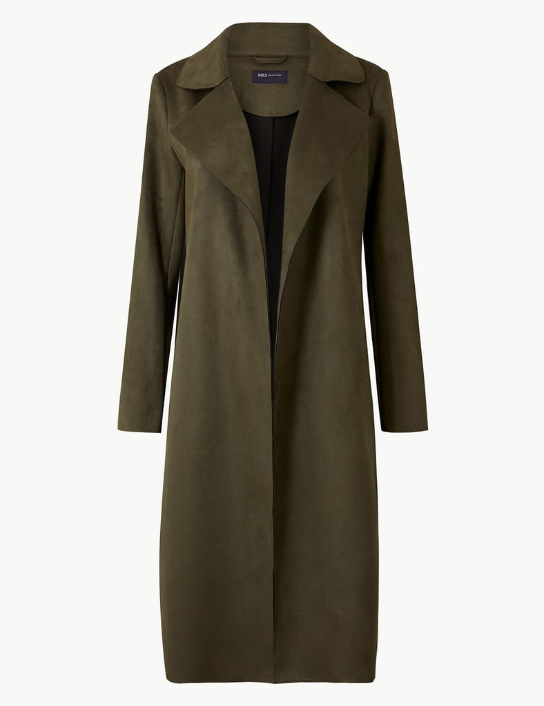 M&S Open Front Longline Coat