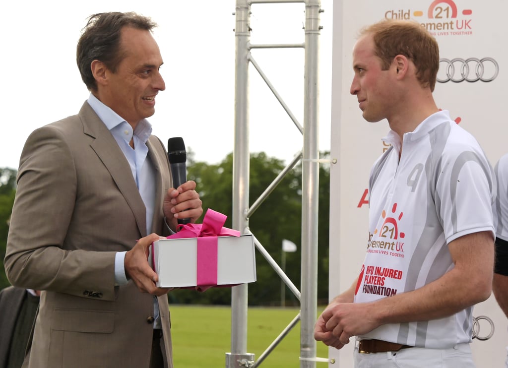 Prince William Receives Rain Boots For Princess Charlotte