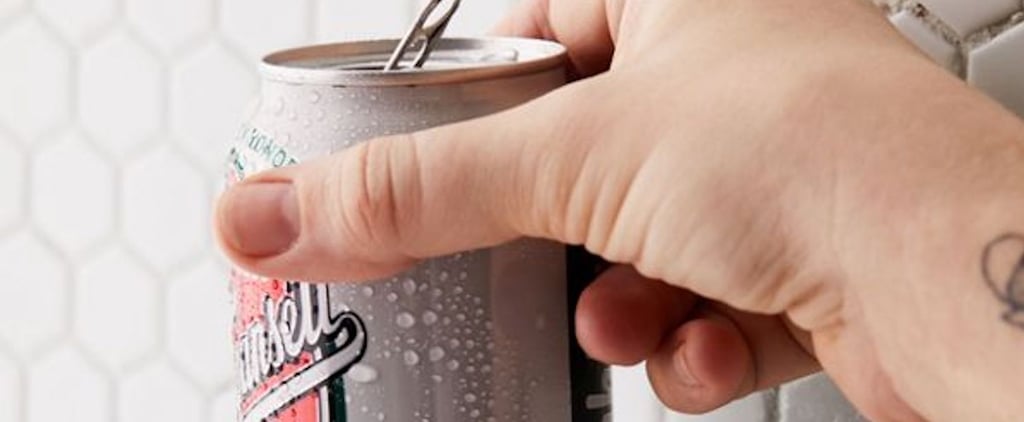 Bless the Genius Person Who Invented This Shower Beer Holder With a Built-In Speaker